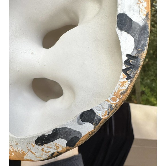 VTG Hand Painted Ceramic 11” Santa Claus/St Nicholas Provincial Mold USA -CH7 - Picture 10 of 11